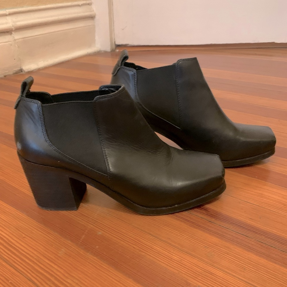 Intentionally Blank Bootie Square Toe - image 1